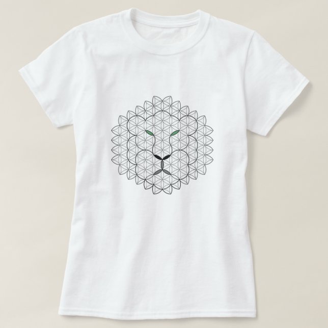 Helig Lejon, B051BW. T Shirt (Design framsida)