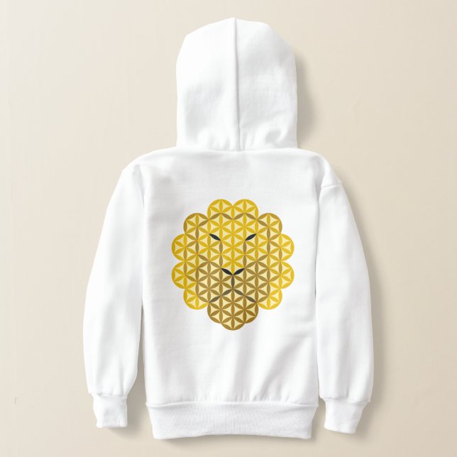 Helig Lejon - Lejon för Life SMLB. T Shirt (Laydown Baksida)