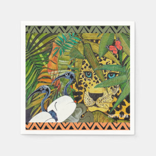 Helig Leopard Pappersservett