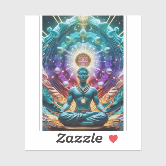 Helig Mandala Andlig Art Klistermärken (Ark)