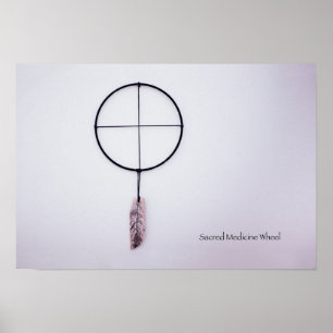 Helig Medicine Wheel Poster