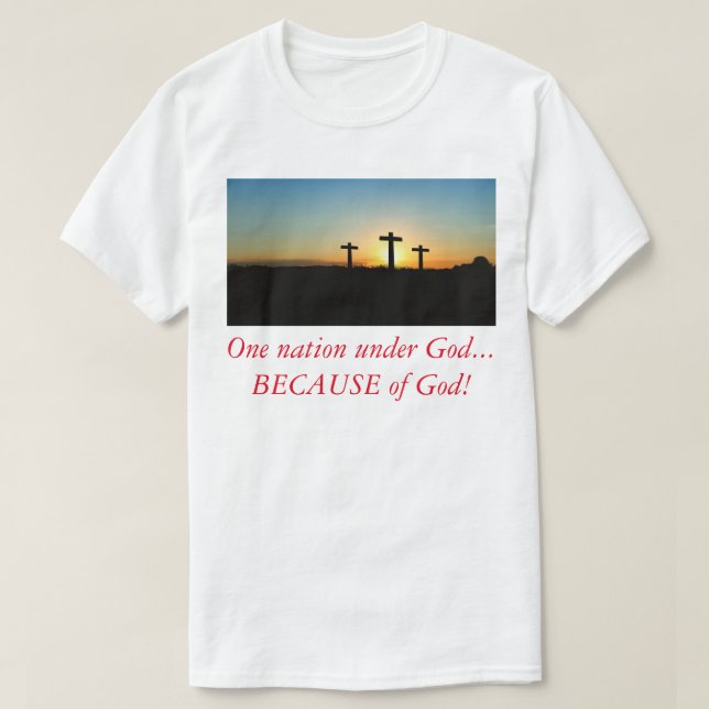 Helig nation t-shirt (Design framsida)