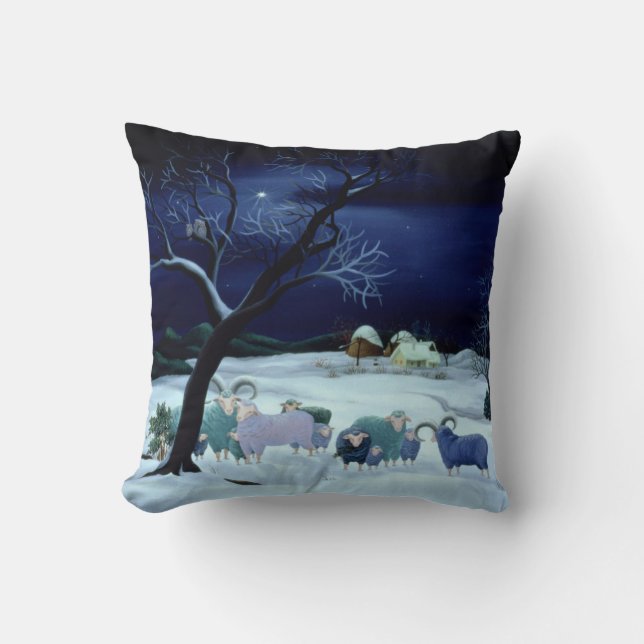 Helig natt 1995 för tyst natt kudde (Framsida)