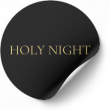 HELIG NATT Minimalistisk kristen jul