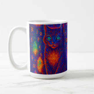 Helig Neon Cat Kaffemugg