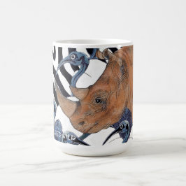 Helig Noshörning Kaffemugg