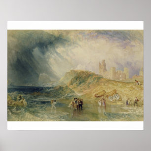 Helig ö för Joseph Mallord William turner som är Poster