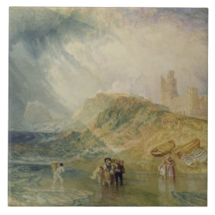 Helig ö för Joseph Mallord William turner som Kakelplatta