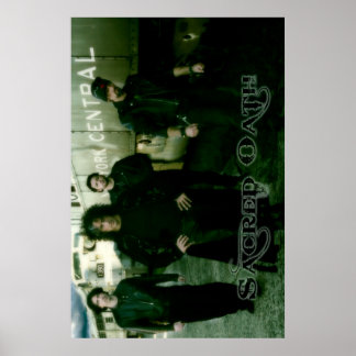 HELIG OATH BAND POSTER