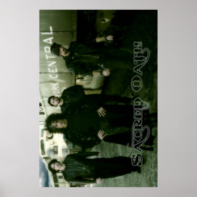 HELIG OATH BAND POSTER (Framsidan)