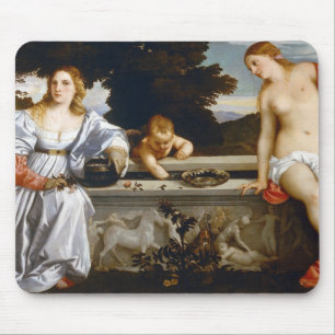 Helig och Profane Kärlek, Tiziano Vecelli, 1515 Musmatta