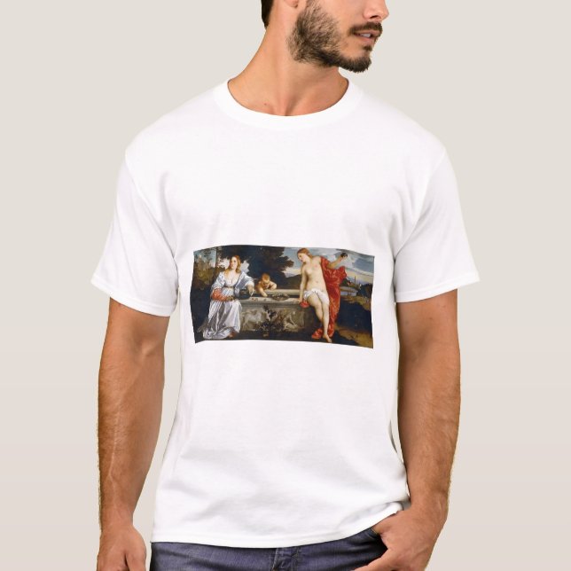 Helig och Profane Kärlek, Tiziano Vecelli, 1515 T Shirt (Framsida)