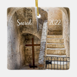 Helig och Symbolisk. Julgransprydnad Keramik