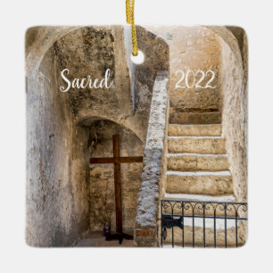 Helig och Symbolisk. Julgransprydnad Keramik