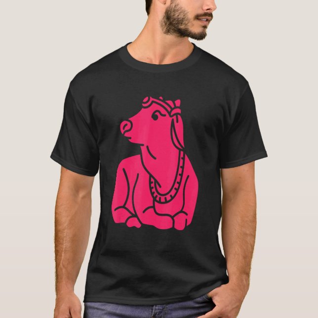Helig Ohm Yoga Tredje Öga Isha Hindu Linga T Shirt (Framsida)