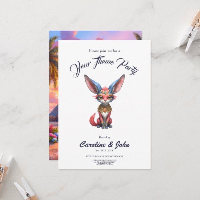 Helig Ökenväktare Inbjudningar (Fram/Back In Situ)