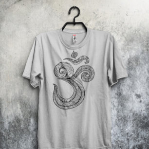 Helig Om T-shirt Hindu Om symbol T-shirt Aum