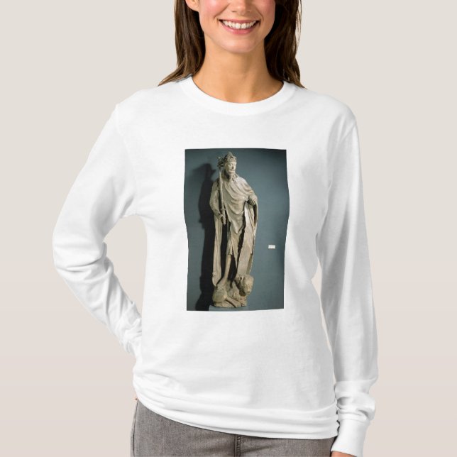 Helig romersk kejsare för Charles dropp Tee Shirt (Framsida)
