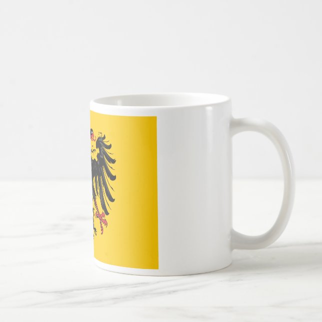 Helig romersk väldeflagga kaffemugg (Höger)