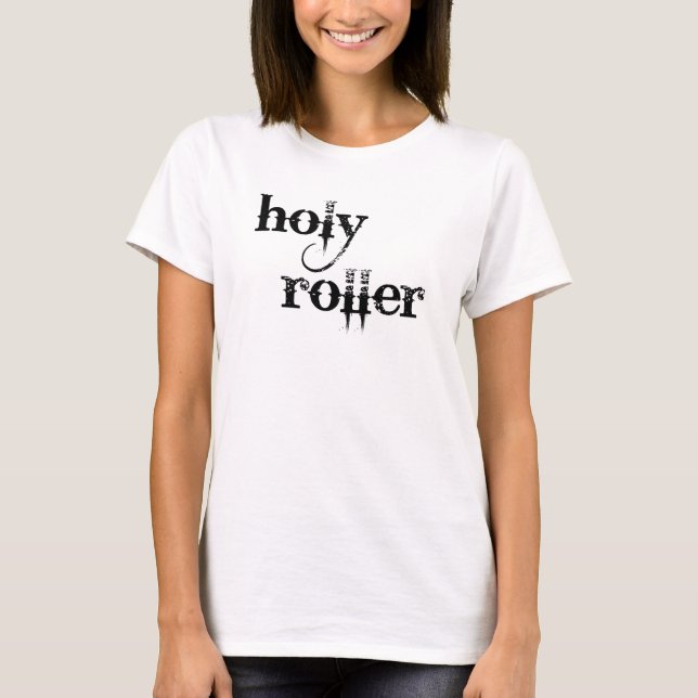 Helig rulle t-shirt (Framsida)