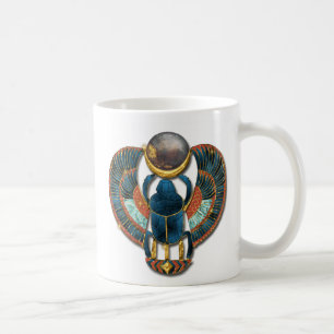 Helig Scarab från Kung Tut Kaffemugg