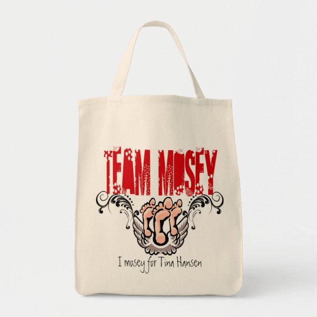 Helig Scrolly livsmedeltoto Tygkasse (Framsidan)