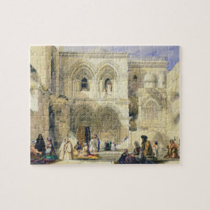 Helig Sepulchre, i Jerusalem (färglithoen) Pussel