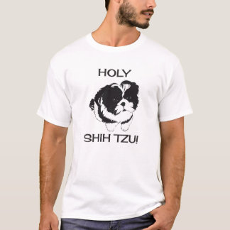 Helig Shih Tzu rolig T skjorta Tee