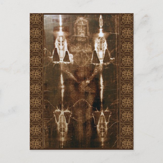 HELIG SHROUD OF TURIN VYKORT (Framsida)