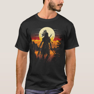 Helig Sioux, Native American Chief Tribes Culture T Shirt