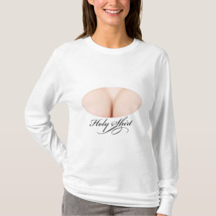 Helig skjorta (den roliga cleavageskjortan) tee shirt