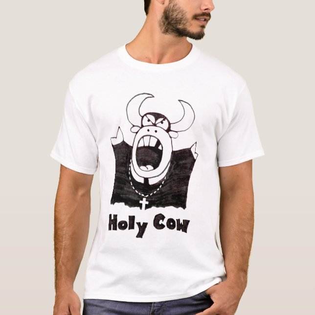 Helig skjorta för ko T Tee Shirt (Framsida)