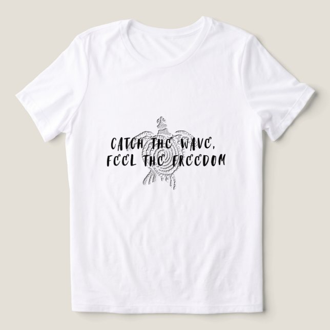 Helig Sköldpadda T Shirt (Design Framsida)
