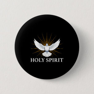 Helig Srit Duva Sritual Symbol Kristet Bibel Trosb Knapp