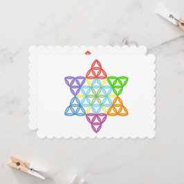 Helig Star - Star of Life, 02/3D-CF. Inbjudningar