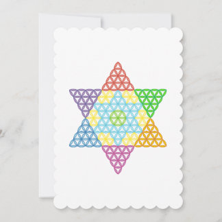 Helig Star - Star of Life, 04/3D-CF. Inbjudningar