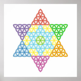 Helig Star - Star of Life, 04/3D-CF. Poster