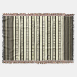 Helig-symboler: African Mali Mudcloth-Inspired Filt