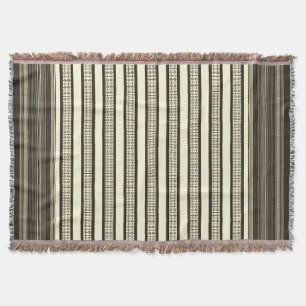 Helig-symboler: African Mali Mudcloth-Inspired Filt