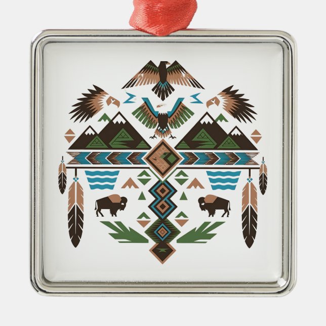 Helig Symbols Julgransprydnad Metall (Framsidan)