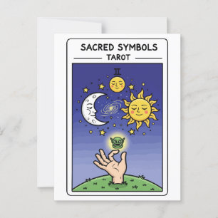 Helig Symbols Tarot Vykort