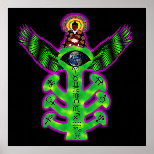Helig Träd of Knowledge Poster