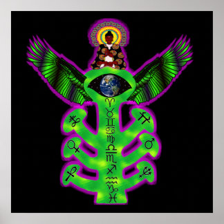 Helig Träd of Knowledge Poster