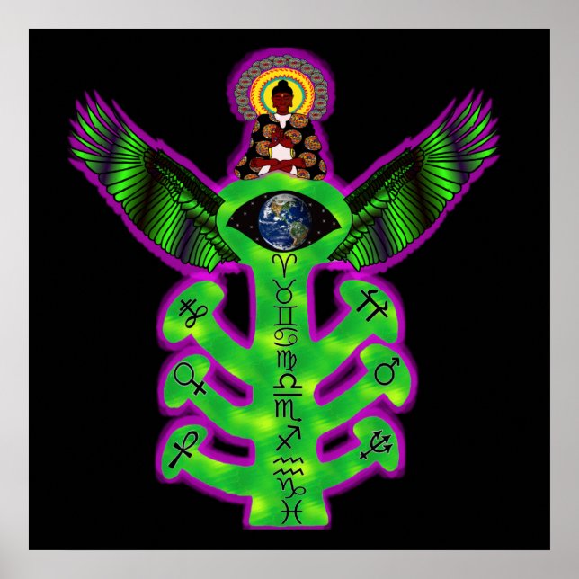 Helig Träd of Knowledge Poster (Framsidan)