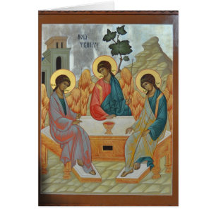 Helig Trinity Hälsningskort