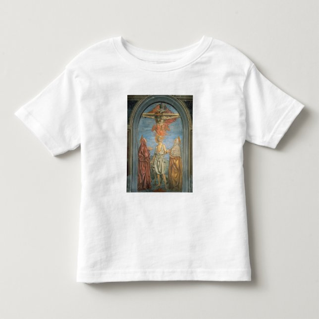 Helig Trinity med St Jerome (frescoen) T-shirt (Framsida)