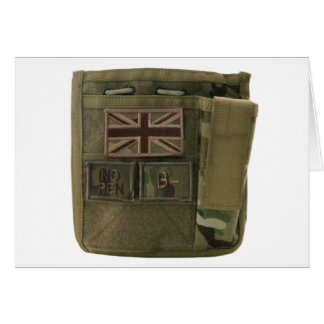 Heliga admin-pouch-armén hälsningskort