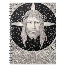 Heliga Ansikte av Jesus Kristus Anteckningsbok