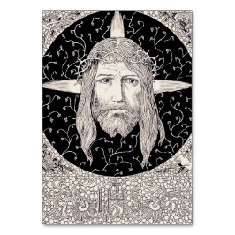 Heliga Ansikte av Jesus Kristus Bordsnummer