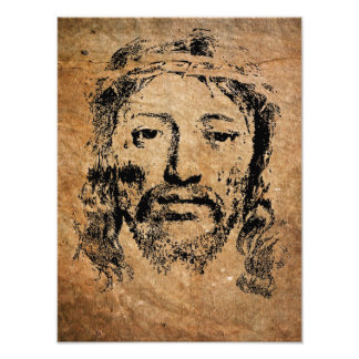 Heliga Ansikte av Jesus Kristus Fototryck